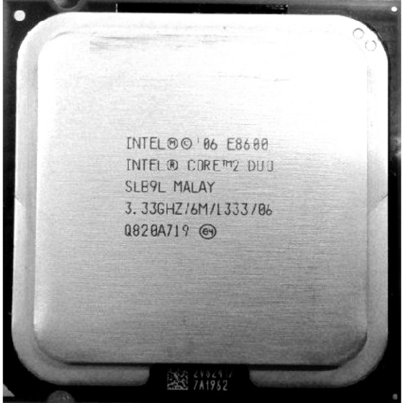 CPU Intel E8600