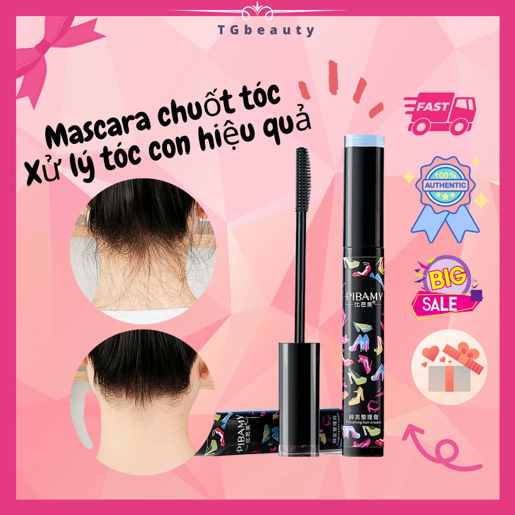 MASCARA CHẢI TÓC giúp tóc vào nếp gọn gàng