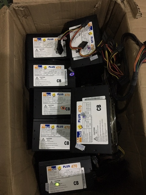 AcBel 470 plus bảo hành hãng có cáp 6 pin cho vga