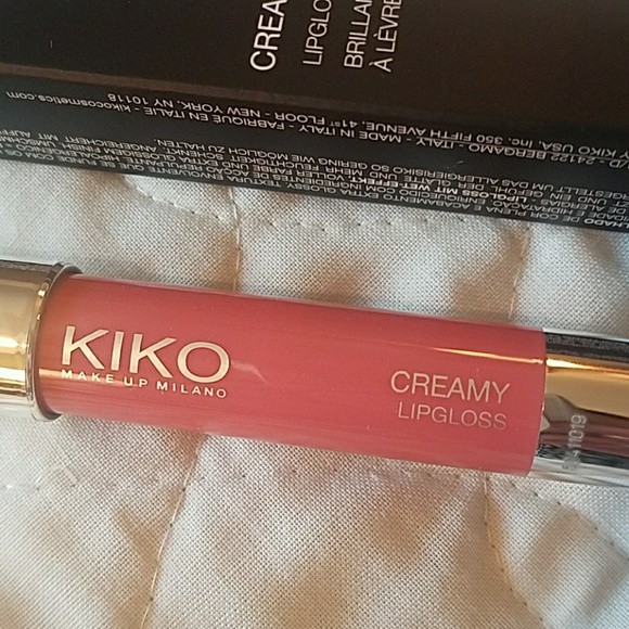 Son bóng Kiko - Creamy Lipgloss Dưỡng Ẩm mềm mượt giúp đôi môi căng mượt - Son kem cô đặc - Kiko Milano Italy