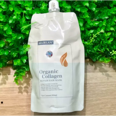 HẤP PHỦ LỤA COLLAGEN MAIRLAN SIÊU MƯỢT PHỤC HỒI TÓC 500ML