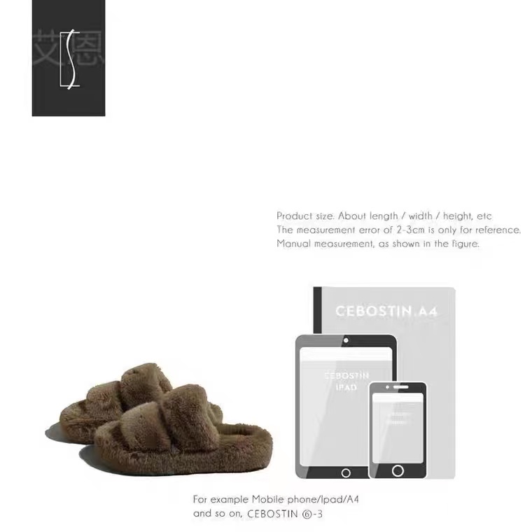 Dép Lông Xù Xinh Xắn Thời Trang Cho Nữ