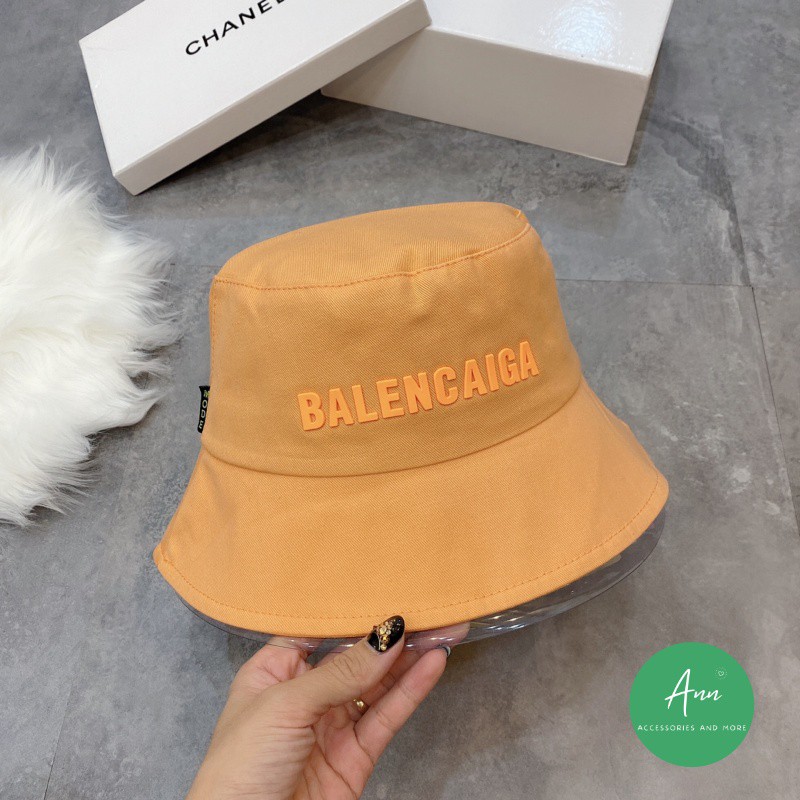 Mũ Bucket BALENCIAGA mới, Logo nổi bật, màu sắc trẻ trung, chất vải Kaki Cotton Cao Cấp Mềm Mại, Mẫu Mới Nhất Hè 2021