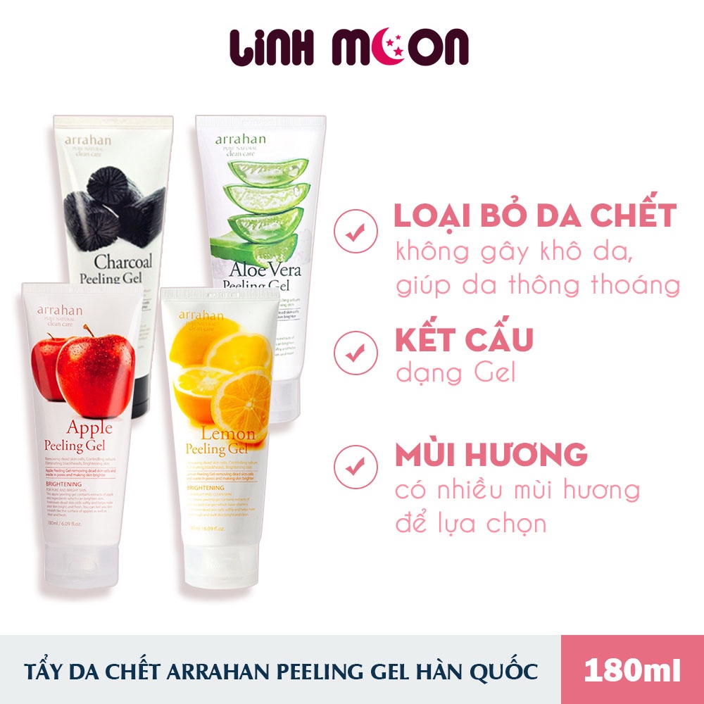 Tẩy Da Chết Arrahan Peeling Gel Hàn Quốc 180ml