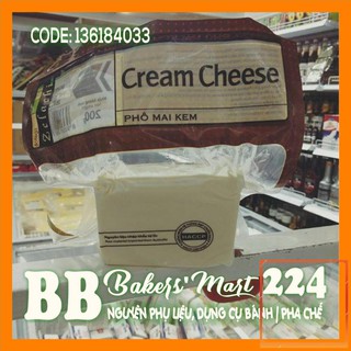 Hỏa tốc phô mai kem cream cheese hiệu zelachi - cục 200gr - ảnh sản phẩm 1