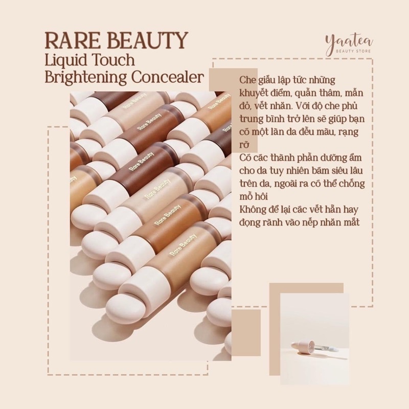 [HOT] Che Khuyết Điểm Rare Beauty Liquid Touch Brightening Concealer