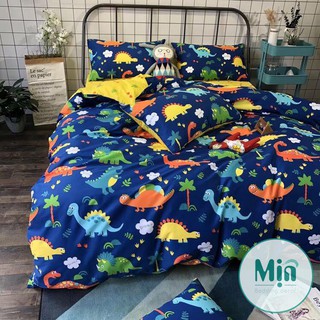 Set chăn ga poly cotton khủng long mẫu mới về (kèm ảnh thật)