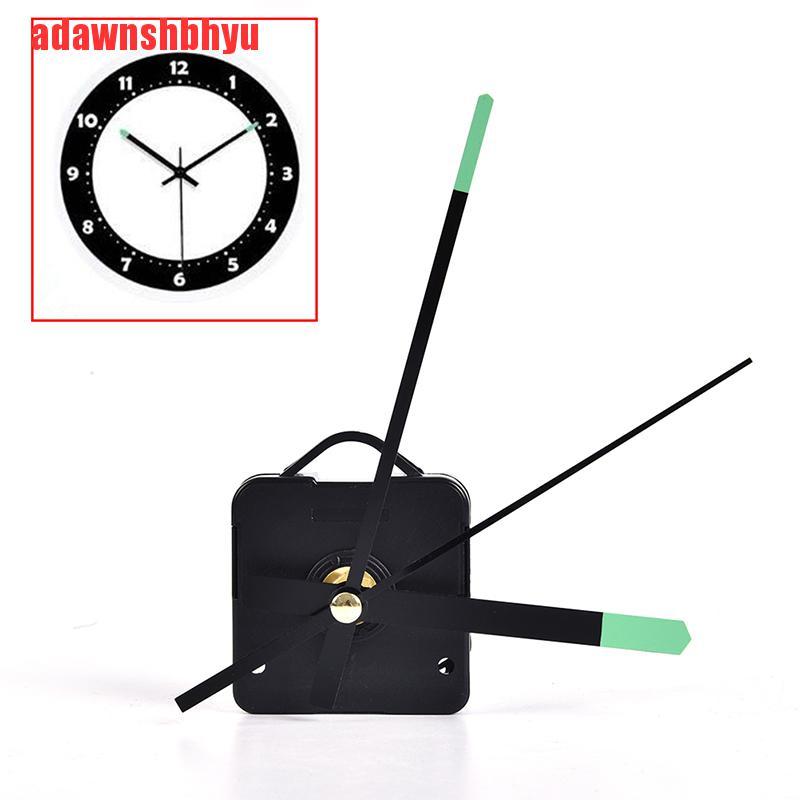 [adawnshbhyu]1 Set Wall Clock Quartz Clock Movement Mechanism DIY Repair Parts Watch Clock