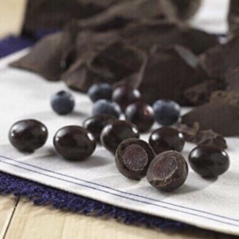 Socola Brookside việt quất Dark Chocolate Blueberry hàng bay air