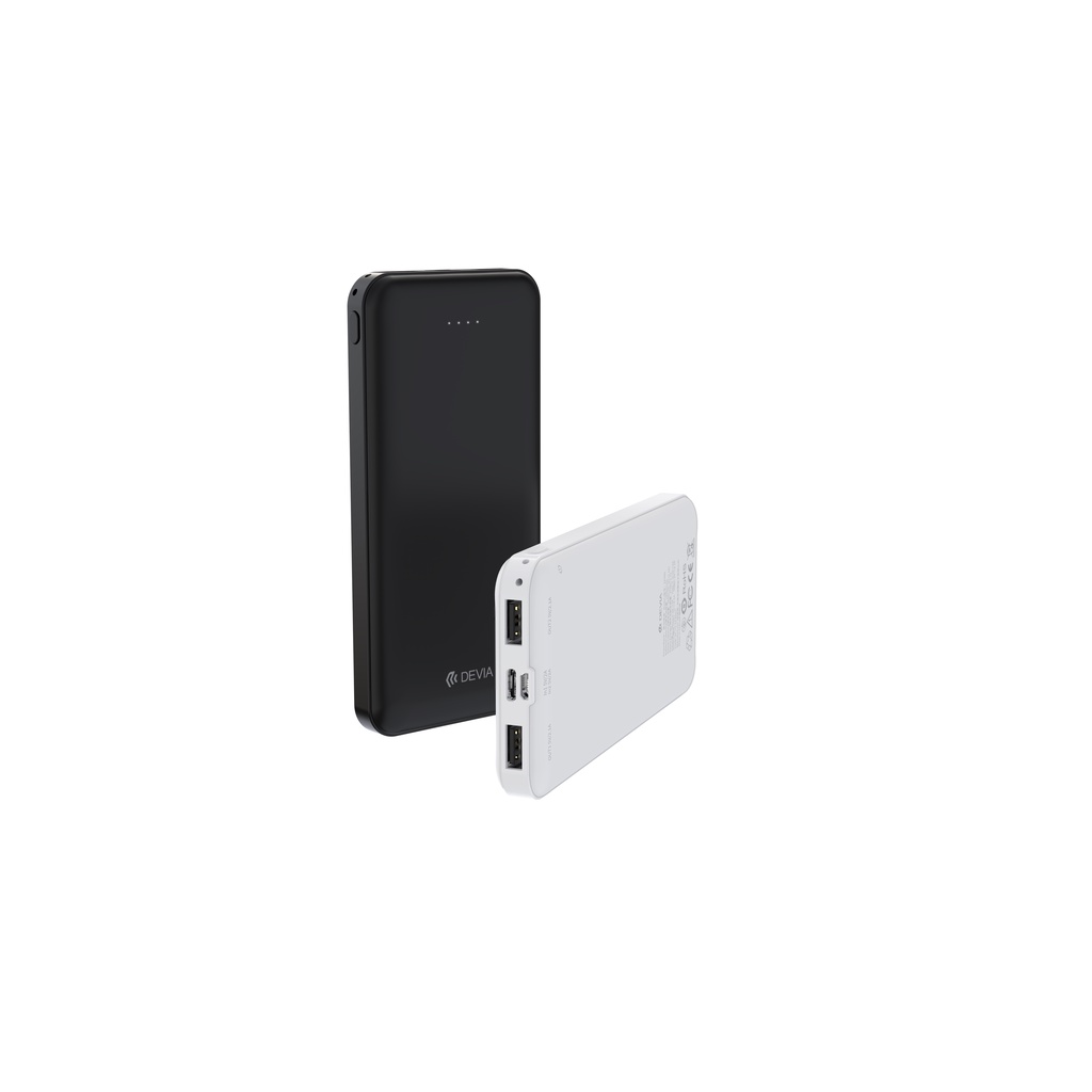Pin sạc dự phòng 10000mAh Devia EP095 Kintone series sạc cho mọi dòng điện thoại - Hàng chính hãng bảo hành 12 tháng