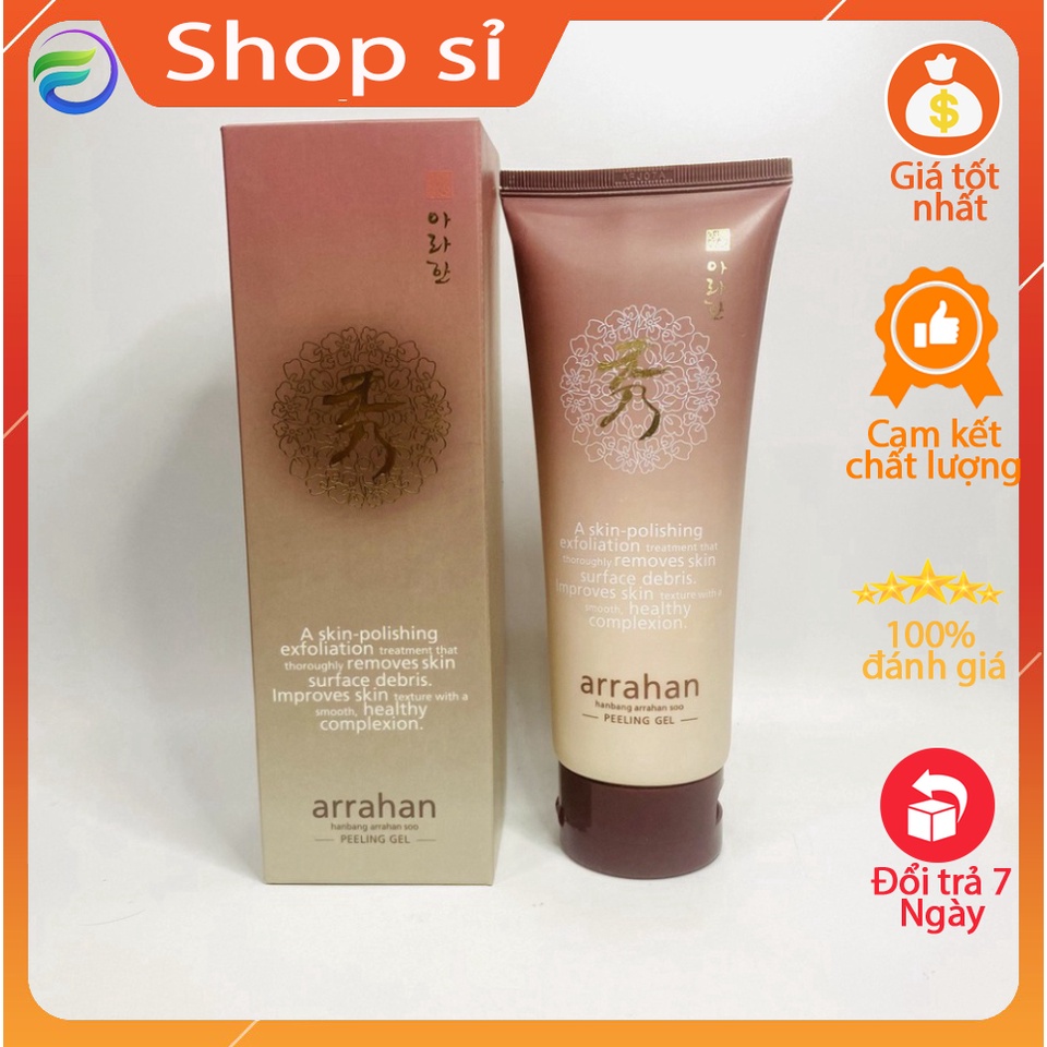 [SỈ] [CHÍNH HÃNG] Tẩy da chết Arrahan Peeling Gel Hàn Quốc 180ml