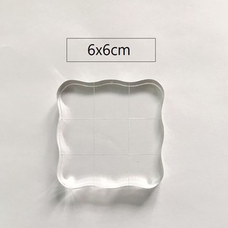 Cán dấu trong suốt clear stamp (acrylic block)