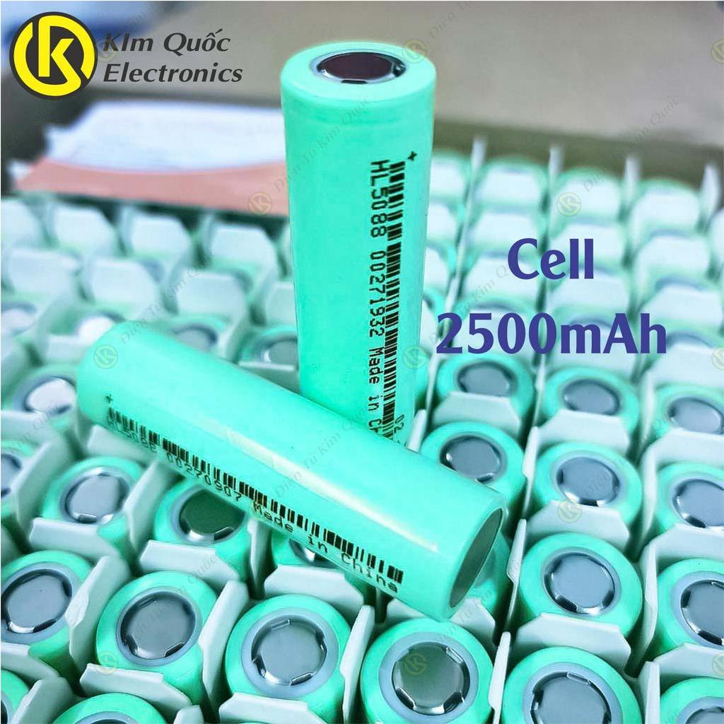 Cell Pin 18650 Navara Dung Lượng Cao 1600-2000mAh Chuyên Dùng Đóng Pin | Xả Cao 25A
