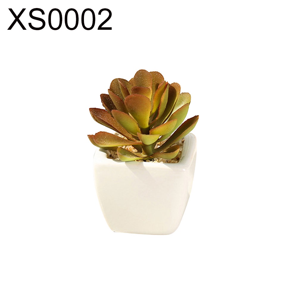 Chậu sen đá giả dùng để trang trí nội thất / văn phòng / ban công