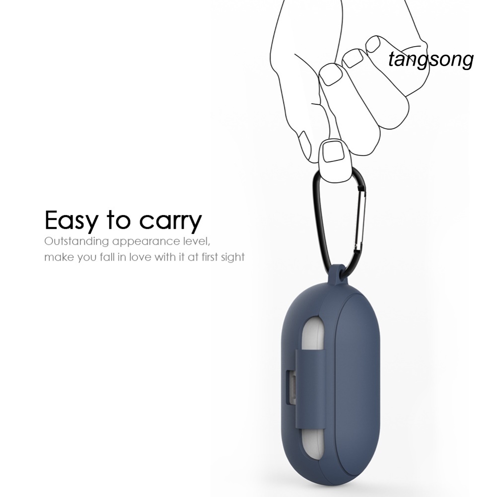 SAMSUNG Vỏ Bọc Bảo Vệ Hộp Đựng Tai Nghe Airpod Bằng Silicon Thiết Kế Ngộ Nghĩnh Đáng Yêu