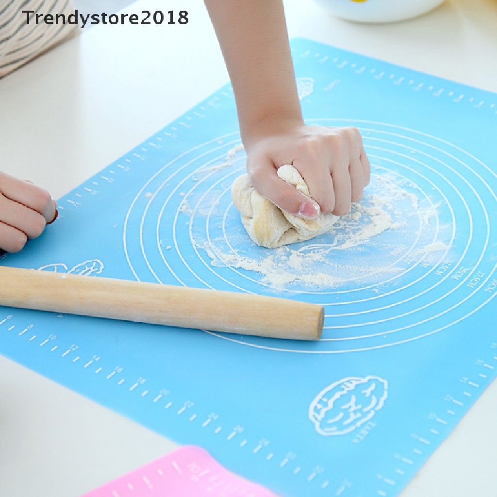 Thảm nhào bột làm bánh bằng silicon chống dính 2018 26*29cm
