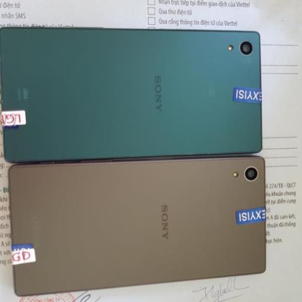 Điện thoại sony xperia z5 xanh rêu nguyên zin Fullbox | BigBuy360 - bigbuy360.vn