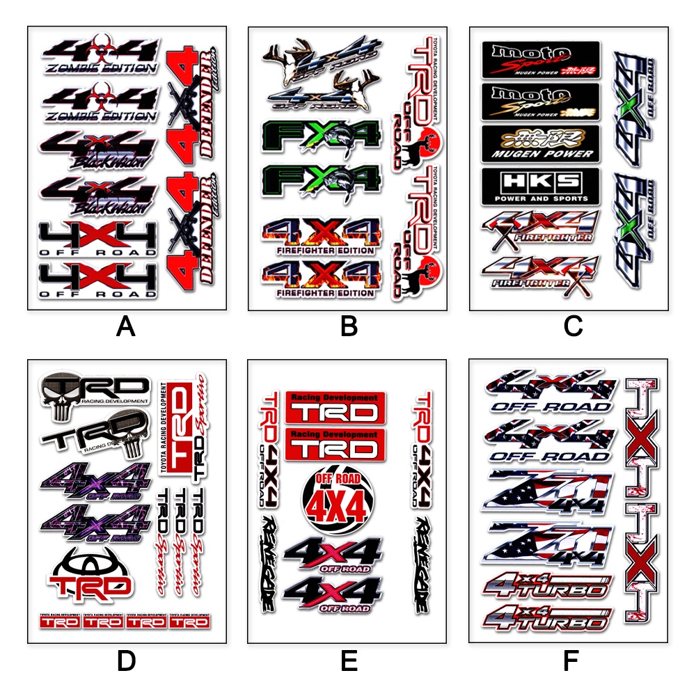 Miếng dán phản quang thời trang trang trí xe hơi