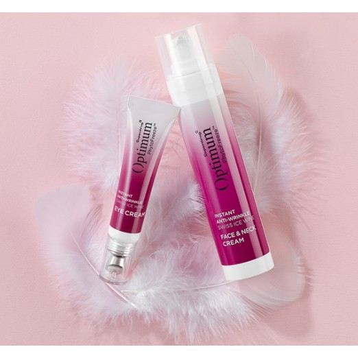 [TOP 1 SHOPEE] Kem dưỡng Optimum Instant Anti - Wrinkle Swiss Ice Wine Face &amp; Neck Cream (Bill Anh)