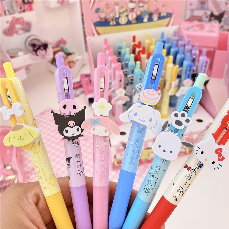 Bút mực gel chủ đề hoạt hình nhiều phong cách tùy chọn ngòi 0.5mm
