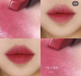 Son YSL slim sheer matte màu 101,108