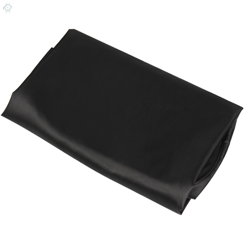 ♫61-key Piano Keyboard Dust Cover Water-resistant Canvas Material Foldable Black Electronic Piano Accessories