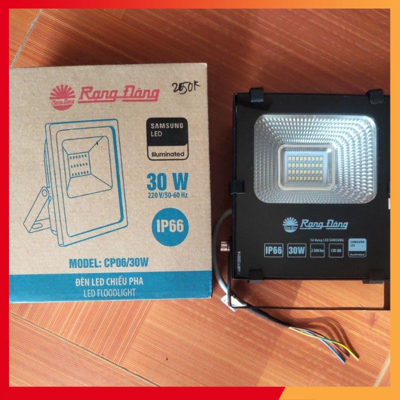 Đèn pha led 30w rạng đông CP06L/30W LED chíp Sam Sung siêu sáng ,độ bền cao ,chống nước IP66