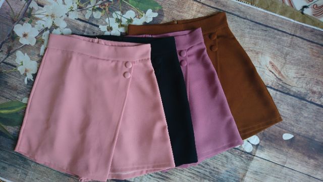 CÒN MÀU HỒNG nhạt _Quần giả váy vạt chéo | BigBuy360 - bigbuy360.vn