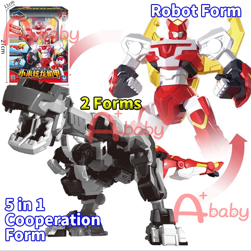 Mini Force Mô hình đồ chơi rô bốt Volt/Max/Lucy/Leo/Sammy 5 trong 1 cho bé