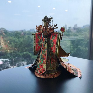 Mô hình kim loại lắp ráp 3D piececool Váy cưới (Chưa ráp)