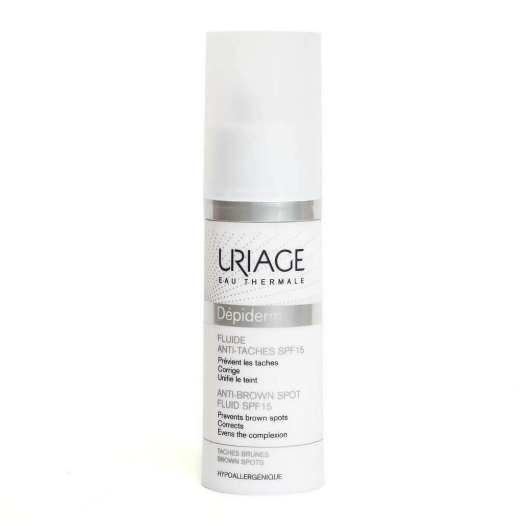 Uriage Sữa Ngăn Ngừa Và Giảm Các Đốm Nâu Depiderm Fluide SPF15 30ml
