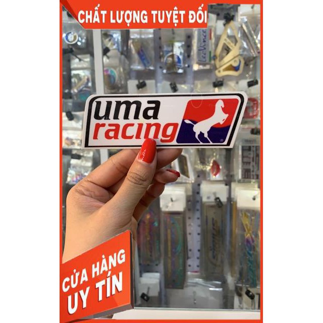 Tem/ decal UMA RACING đủ size