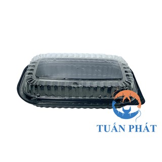 Bộ 50 hộp nhựa đế đen HT17 đế chịu nhiệt