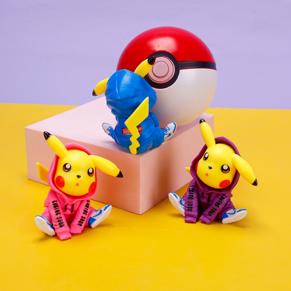 Mô Hình Nhân Vật Pikachu Bằng Pvc Đáng Yêu One