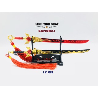 Mô hình cặp kiếm Samurai Katana