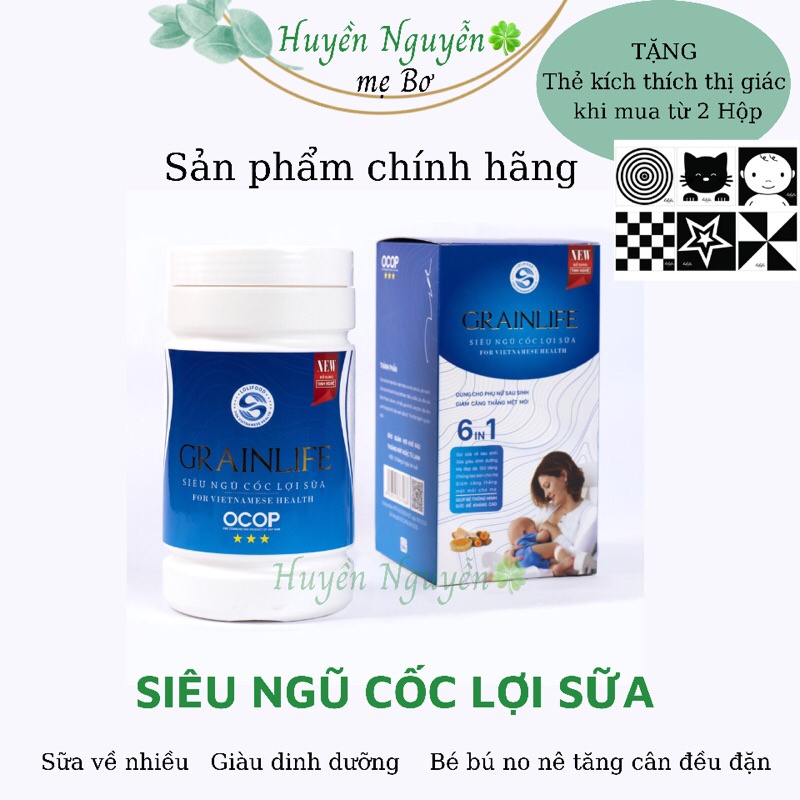 Ngũ Cốc Lợi Sữa Long Liên 100% Organic Sữa về nhiều Giàu dinh dưỡng Bé thông minh