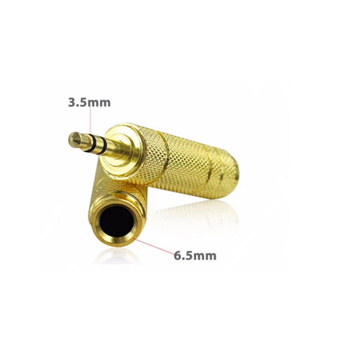 Jack Chuyển Đổi Audio 3.5 mm Sang 6.5 mm cho micro