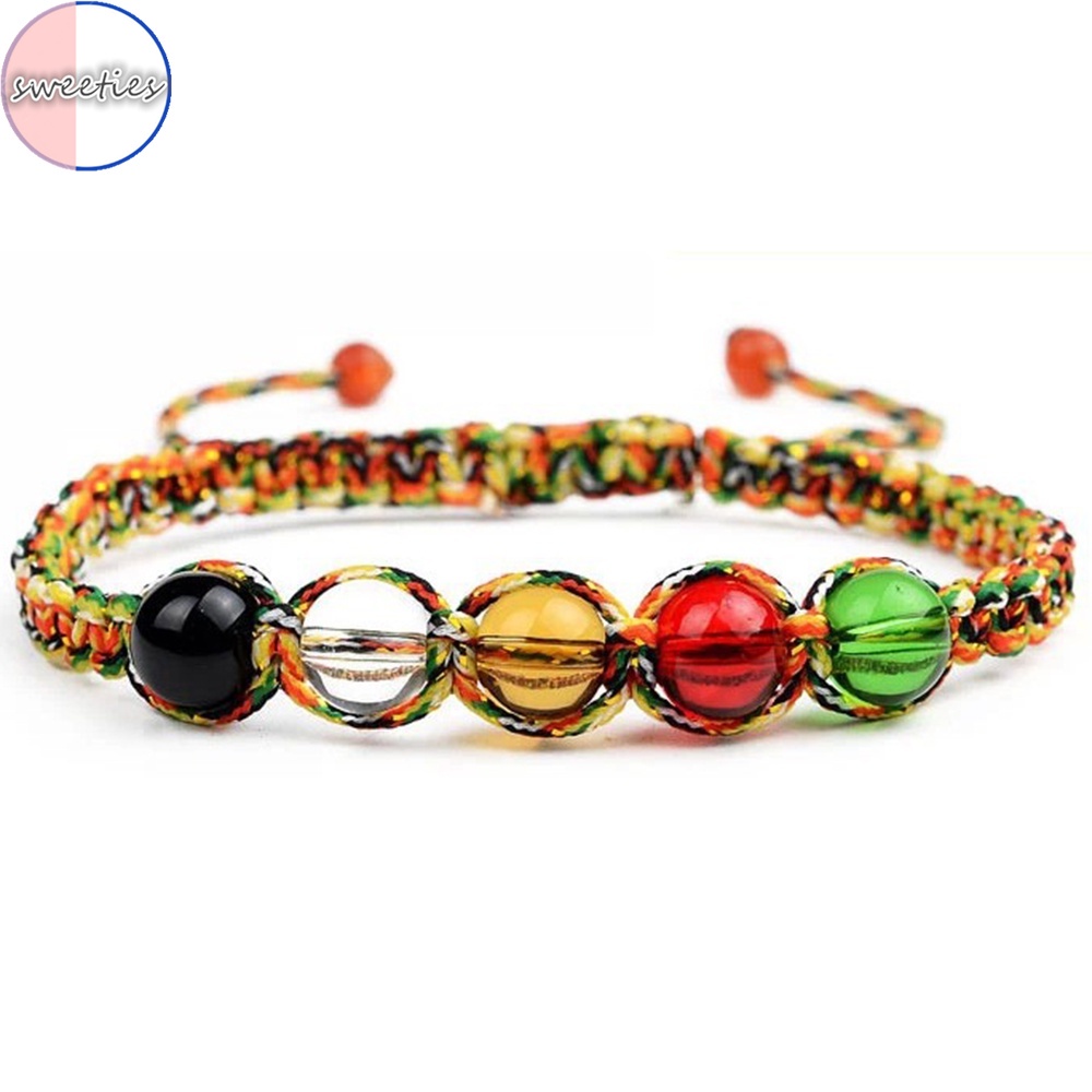 Vòng đeo tay chuỗi hạt phong cách retro thời trang cho nam và nữ