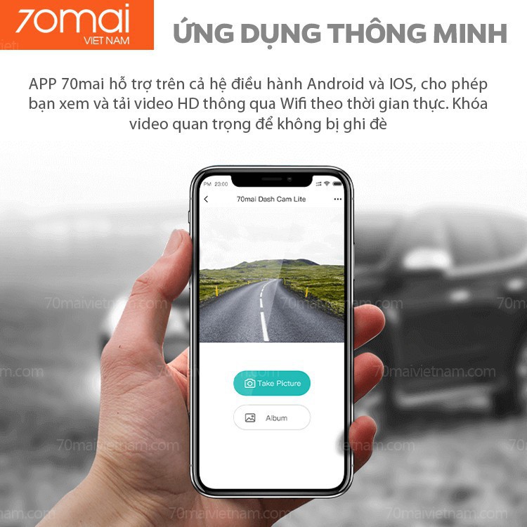 Camera Hành Trình Xiaomi 70mai Lite 💖𝗙𝗥𝗘𝗘 𝗦𝗛𝗜𝗣💖 70mai dashcam Lite - Phiên bản Tiếng Anh. Bảo hành 12 tháng. | BigBuy360 - bigbuy360.vn