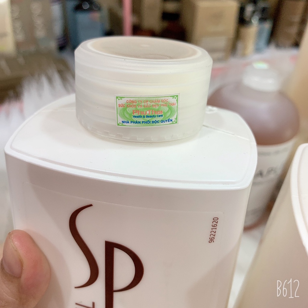 Dầu gội xả Wella SP Luxeoil Keratin Protect Shampoo phục hồi tóc hư tổn cao cấp Đức 200ml / 1000ml