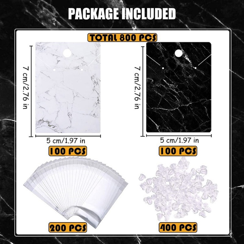 Thẻ Trưng Bày Bông Tai Tự Đóng Mở Tiện Dụng