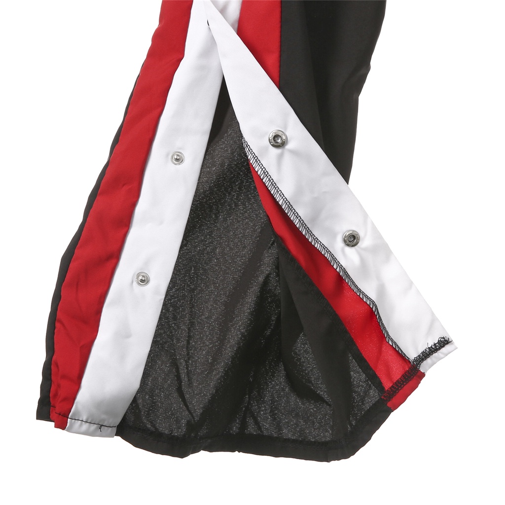 Quần dài lưng thun xẻ ống phối màu thời trang nữ cá tính