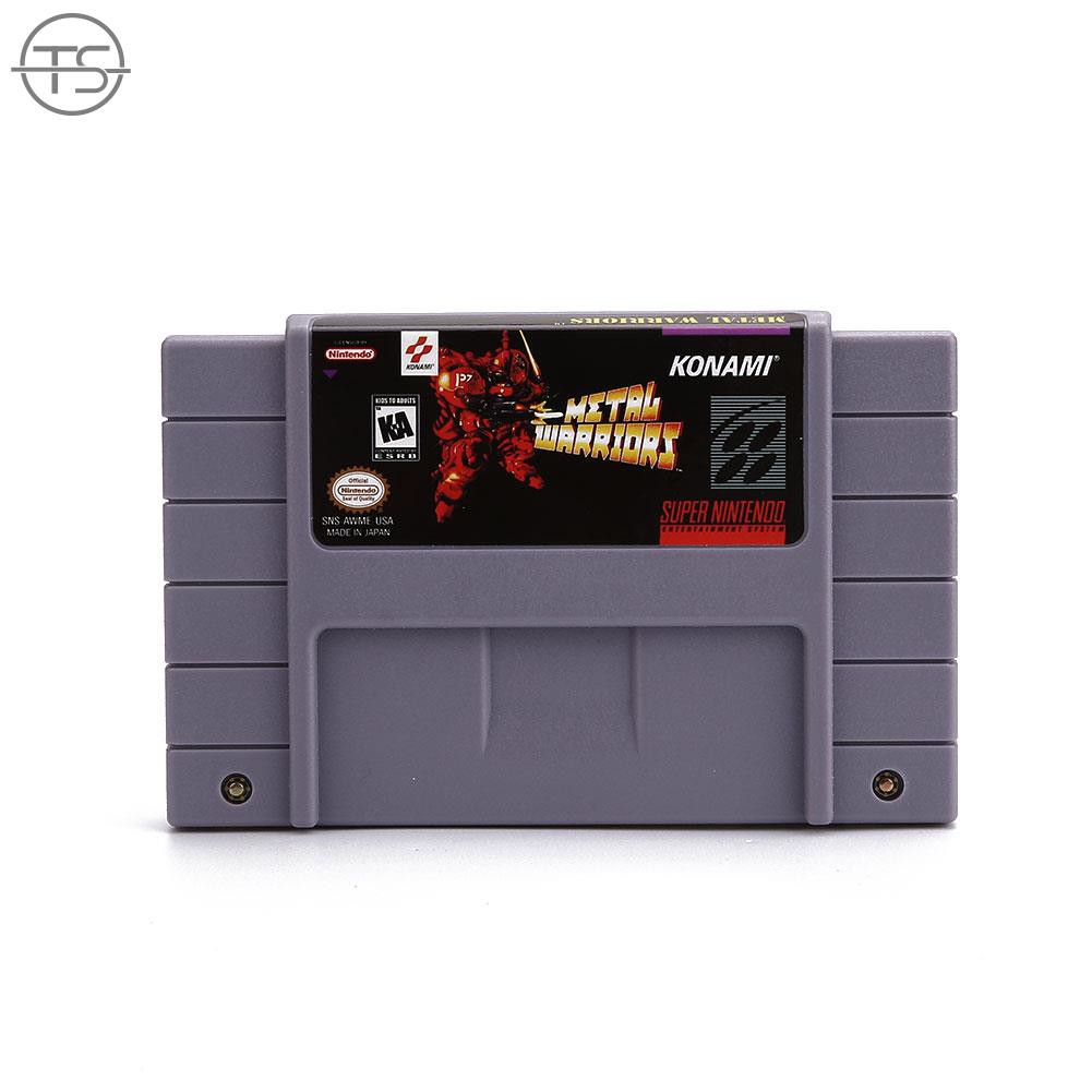 Băng Chơi Game Warriors 16 Bit Cho Máy Snes Super Nintendo Usa