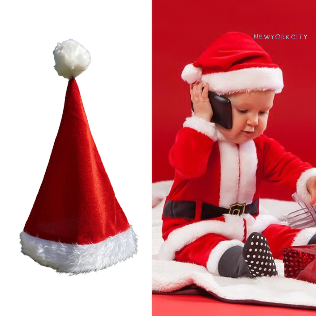 Mũ Giáng Sinh Màu Dạ Quang Thiết Kế Sáng Tạo Không Phai Tiện Dụng