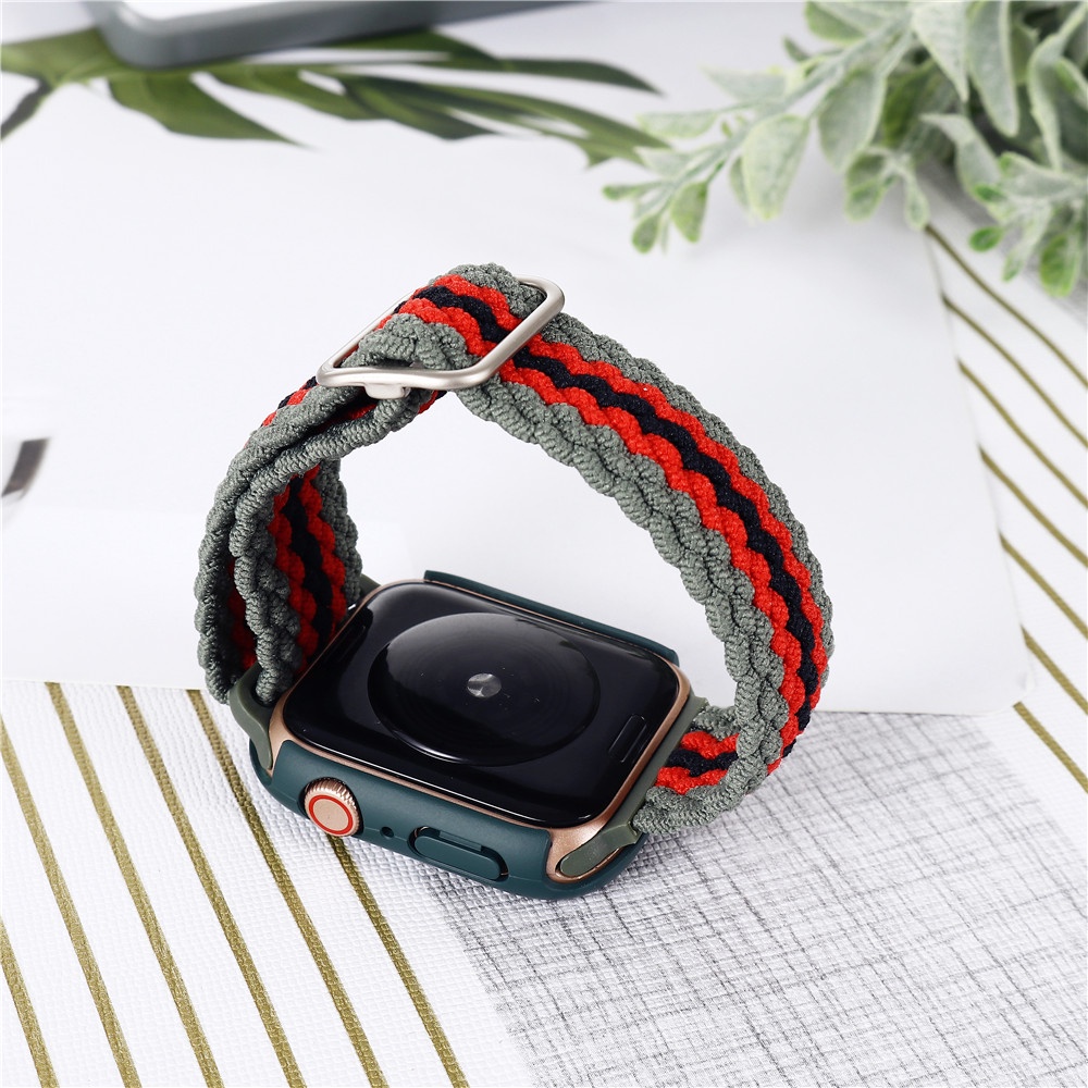 Dây Đeo Nylon Cho Đồng Hồ Thông Minh iWatch Series 7/6/5/4/3/SE 45mm 41mm 44mm 40mm 42mm 38mm