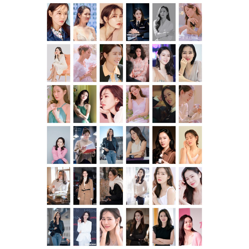 Lomo card 54 ảnh SON YE JIN