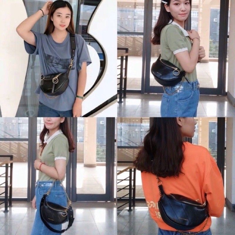 Túi bao tử nữ đẹp giá rẻ dây bản to thời trang TIMIBAGS TM041