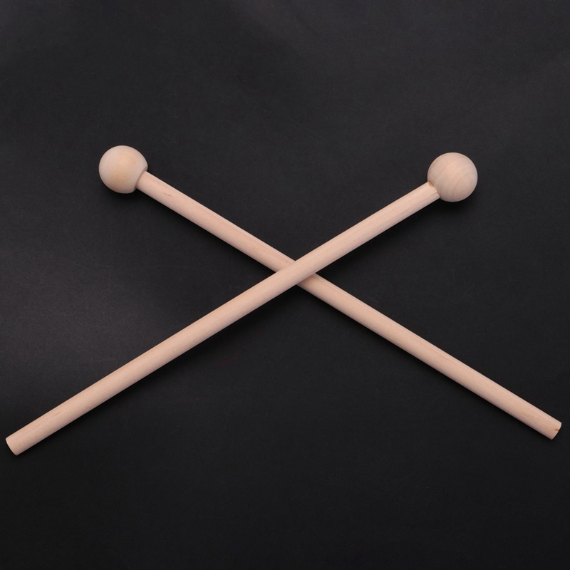 Bộ 2 Cặp Dùi Gõ Chuông Năng Lượng Chuông Gió Xylophone Khối Gỗ Glockenspiel Và Chuông