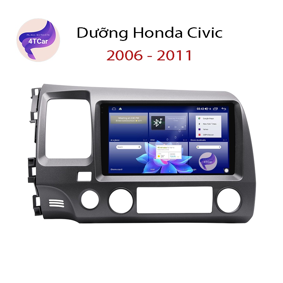 Mặt dưỡng Honda Civic 2006-2011 (9 inch)