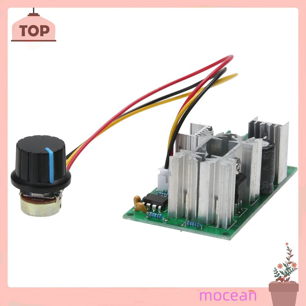 Bộ Điều Khiển Tốc Độ Quạt Dc 12v / 24v / 36v / 48v / 60v 1200w 20a Pwm